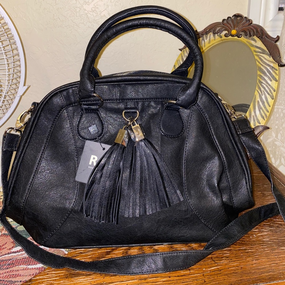R + J Shoulder Bag Black Women’s